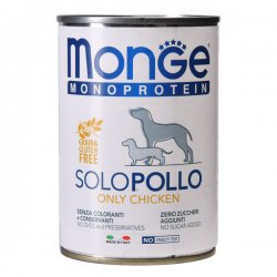 Monge Solo koncervai su Vištiena 400gr