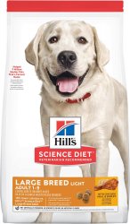 Hills Canine Light Adult Large Breed Chicken 14kg.