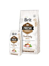 Brit Fresh Turkey with Pea Light Fit&Slim 12kg