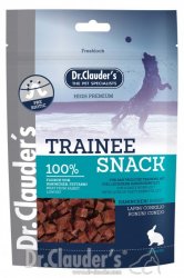 DR. CLAUDER’S TRAINEE SNACK triušienos skanėstai kubeliais šunims ir katėms 80g