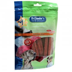 DR. CLAUDER'S vytintos ėrienos skanėstas juostelėmis šunims ir katėms 80g