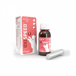 Oxispeed papildas katėms, šeškams, graužikams 50ml.