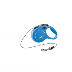 Flexi New Classic XS virvelė Blue 3m/8kg