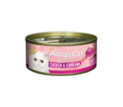 Kačių maistas Aatas Creamy Chicken&Kanikama 80gr