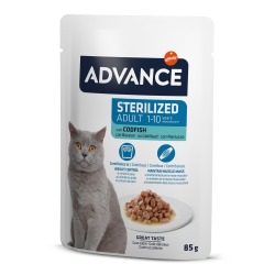 Advance Wet Sterilized Codfish 85Gx12vnt