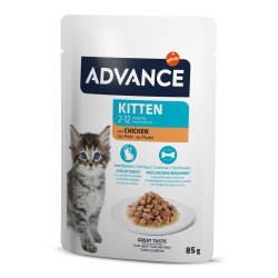 Advance Wet Kitten Chicken 85Gx12vnt