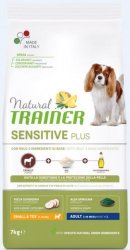 Trainer Sensitive No Gluten MINI Duck konservai su antiena 150g x 24vnt