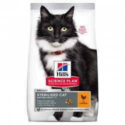 Kačių maistas Hills Feline Mature Sterilised Chicken 3kg