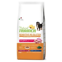 Trainer Sensitive Plus Adult Medium&Maxi Rabbit 12kg.