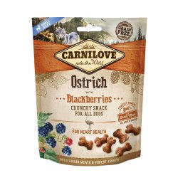 Carnilove Dog skanėstas Ostrich with Blackberries with fresh meat 200gr