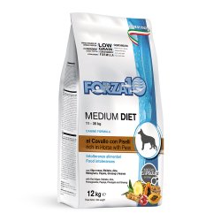 FORZA10 DIET Low Grain su arkliena ir žirneliais 12kg