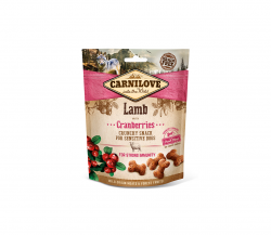 Carnilove skanėstas šunims Lamb with Cranberries 200g