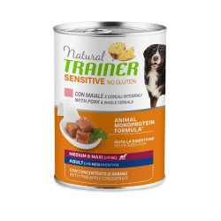 Trainer Sensitive No Gluten Pork konservas su kiauliena 400g