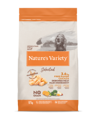 Natures Variety Selected Medium/Maxi Free Range Chicken 12 Kg