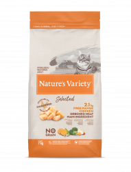 Natures Variety No Grain Sterilized Cat (vištiena) 7 kg
