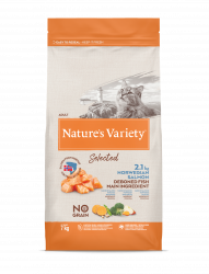 Natures Variety Healthy Grain Cat Kitten White Fish 1,25kg