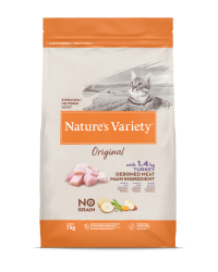 Natures Variety No Grain Sterilized Cat (kalakutiena) 7 kg