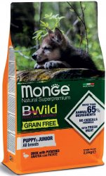 Monge puppy junior GRAIN FREE Duck & potatoes 2,5kg