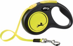 Flexi New Neon Yellow L juosta 5m/50kg