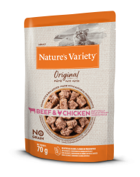 Natures Variety Original Adult cat Beef-Chicken 12x70g