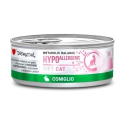 DISUGUAL konservas katėms  hypoallergenic katėms su triušiena 85g