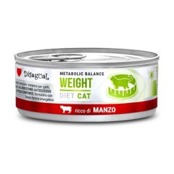 DISUGUAL Weight konservas katėms su jautiena 85g