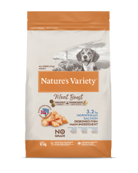 Natures Variety No Grain Med/Max Adult salmon10kg
