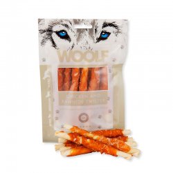WOOLF Chicken and Rawhide Twister 100gr.