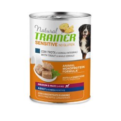 Trainer Sensitive No Gluten Trout konservas su upėtakiu 400g