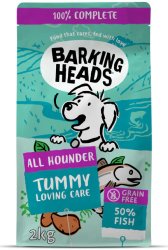 BARKING HEADS Tummy Lovin Care Fish šunims su žuvimi 2kg