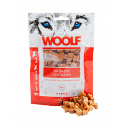 WOOLF Soft Salmon Chunkies 100gr.