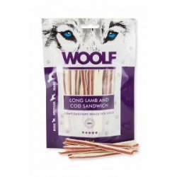 WOOLF Long Lamb and Cod Sandwich 100gr.