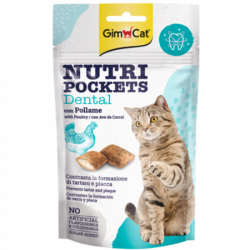 Gimcat nutripockets dental 60gr skanėstas