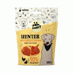 Mr. Bandit Hunter triušių ausytės su vištiena 500g